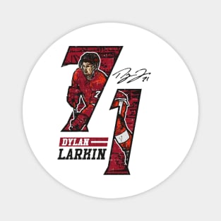 Dylan Larkin Detroit Offset Magnet